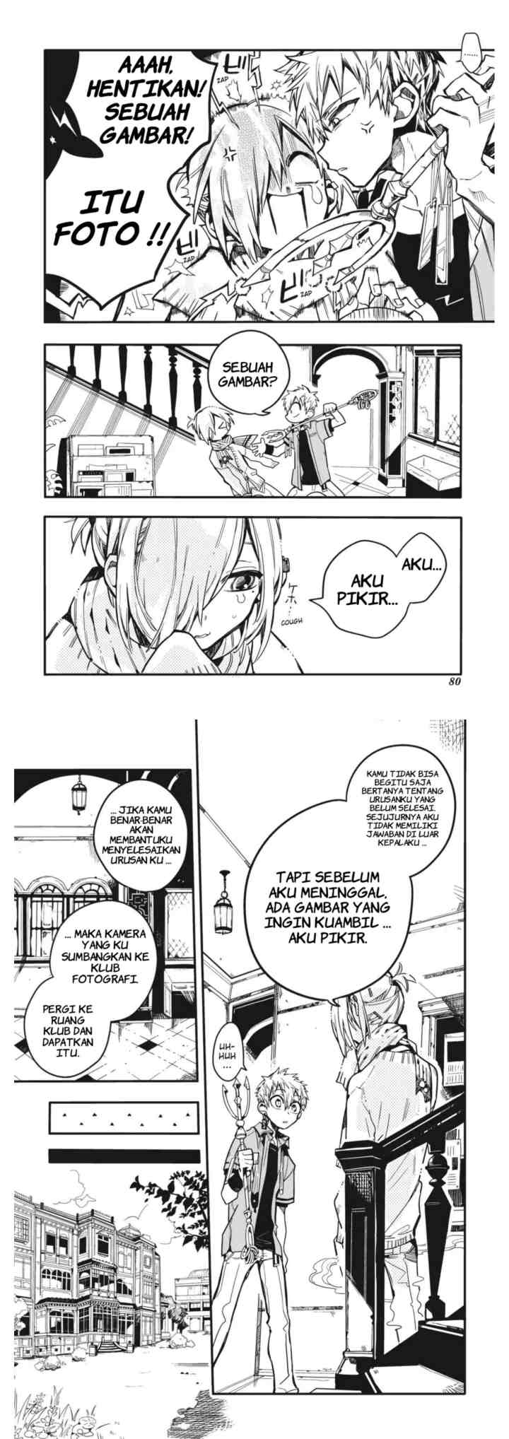 Jibaku Shounen Hanako-kun chapter 18 halaman 8
