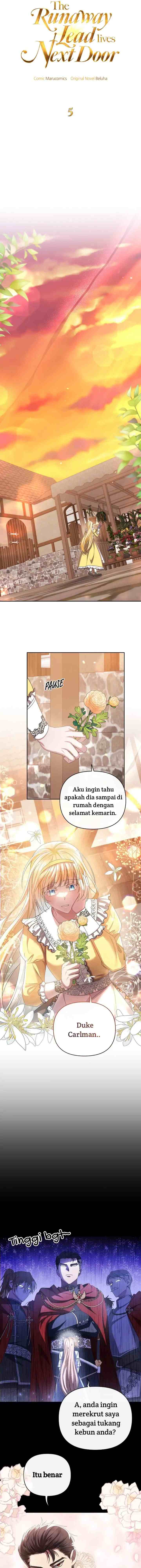 The Runaway Lead Lives Next Door chapter 5 halaman 8