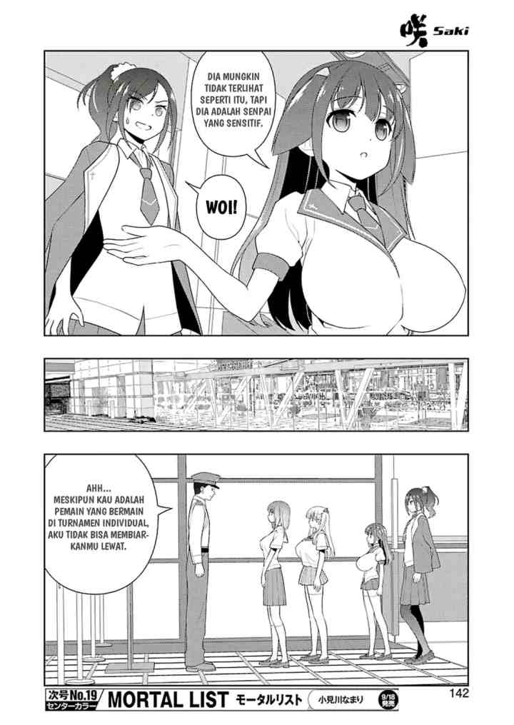 Saki chapter 222 halaman 11