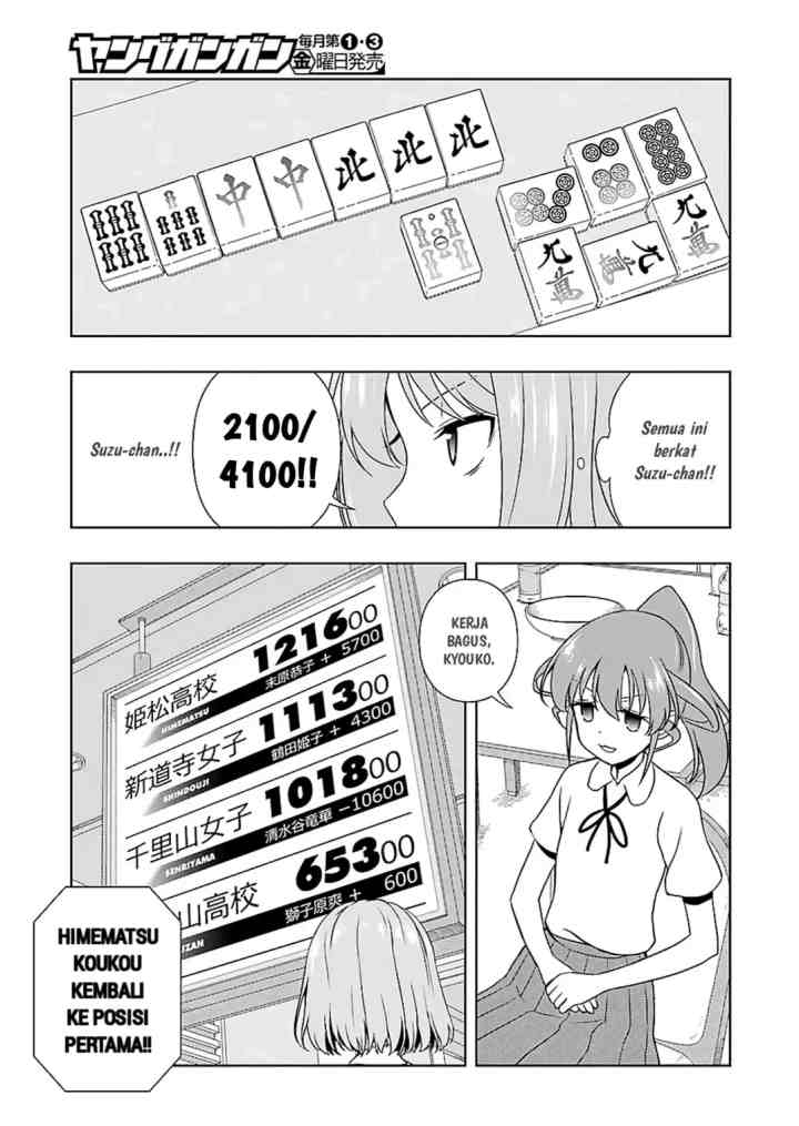 Saki chapter 186 halaman 10