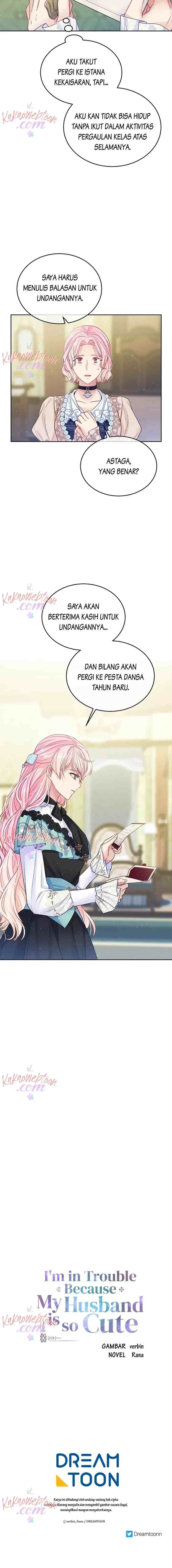 I'm In Trouble Because My Husband Is So Cute chapter 53 halaman 18
