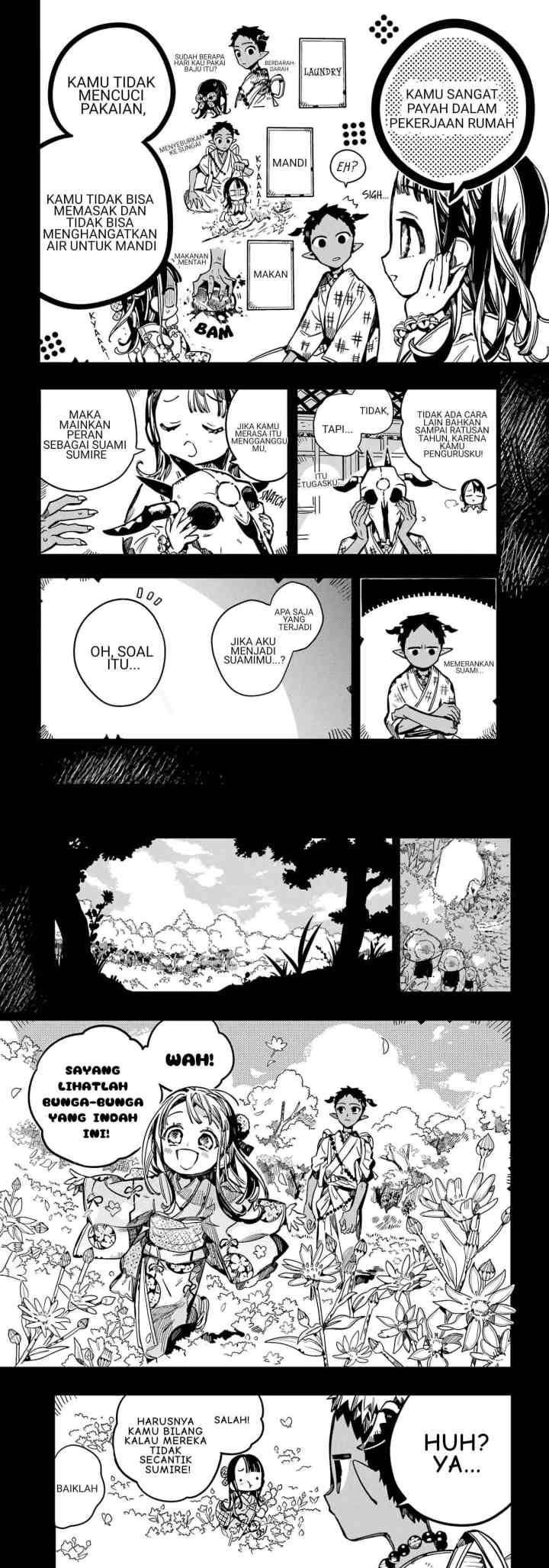Jibaku Shounen Hanako-kun chapter 89 halaman 4