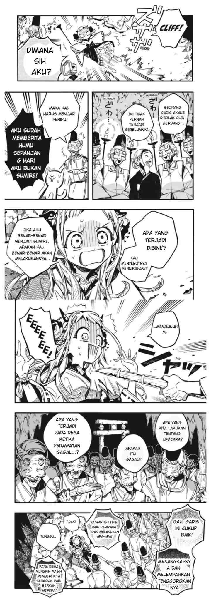 Jibaku Shounen Hanako-kun chapter 67 halaman 18
