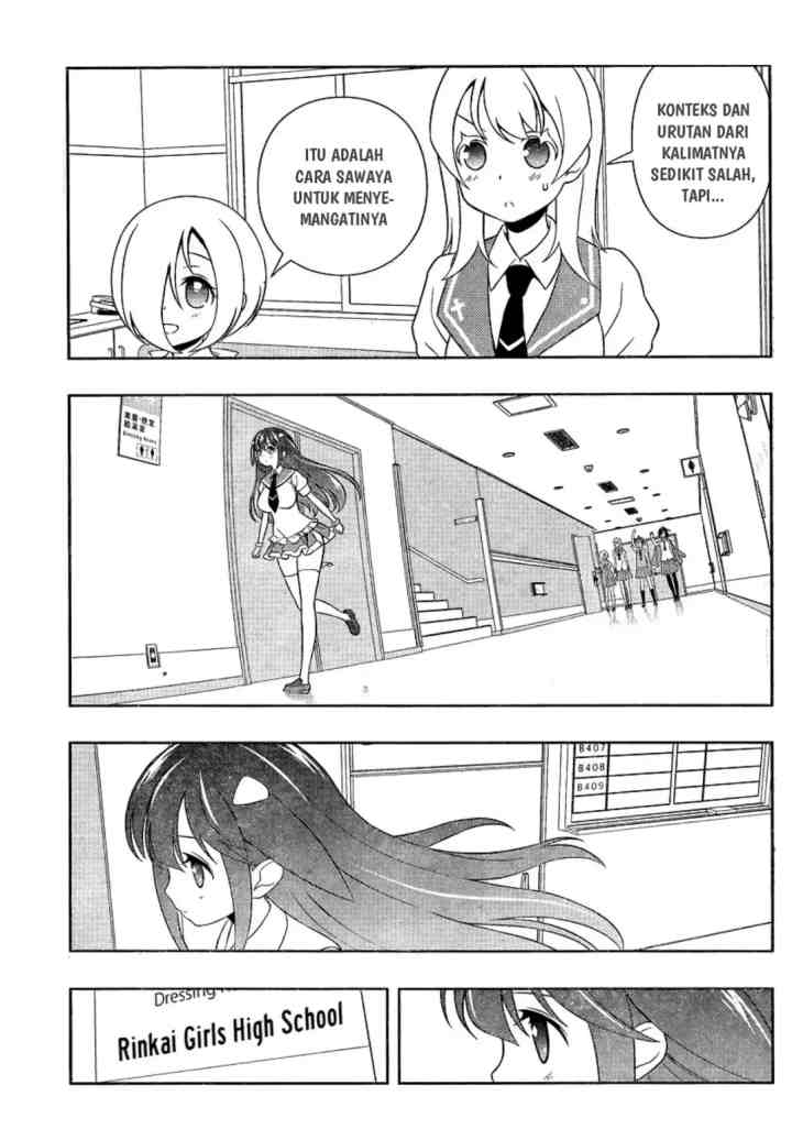 Saki chapter 132 halaman 4