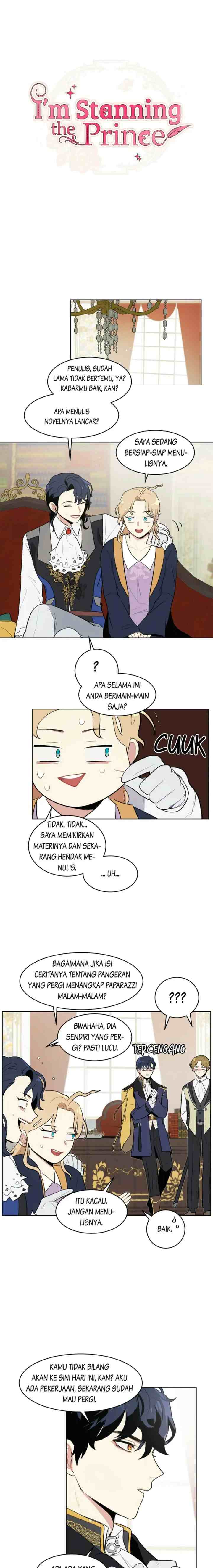 I'm Stanning the ‏Prince chapter 15 halaman 4