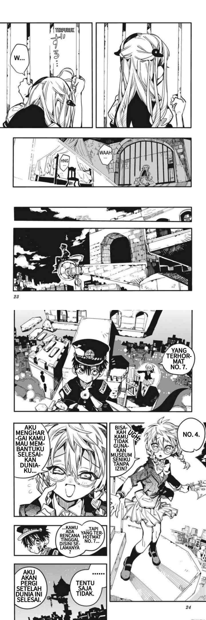 Jibaku Shounen Hanako-kun chapter 51 halaman 10