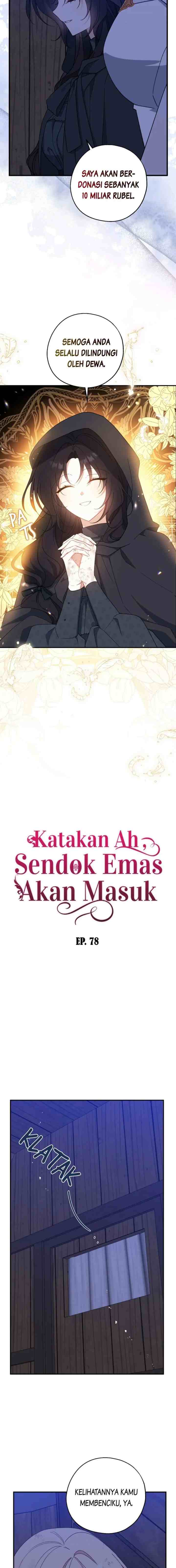 Say Ah, the Golden Spoon Is Entering chapter 78 halaman 9