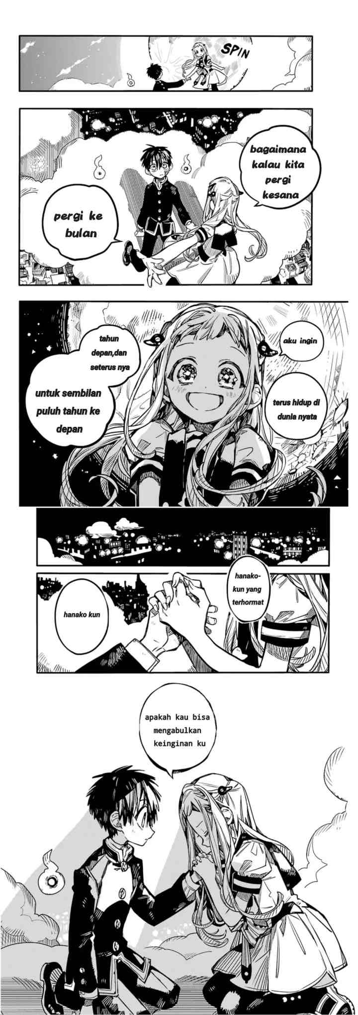 Jibaku Shounen Hanako-kun chapter 58 halaman 4