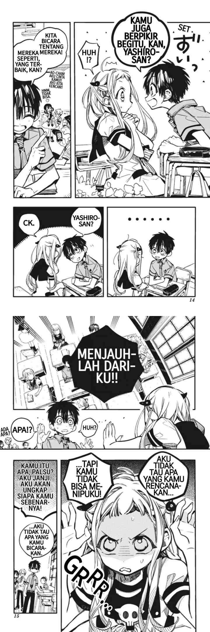 Jibaku Shounen Hanako-kun chapter 41 halaman 6