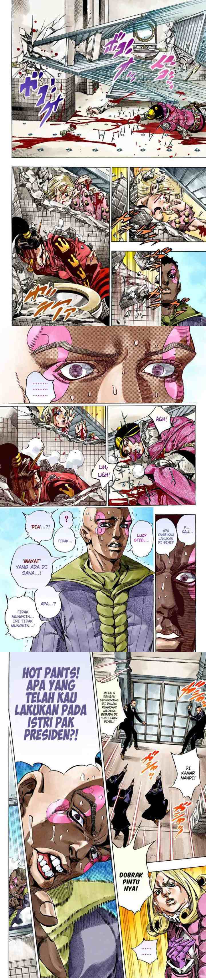 JoJo no Kimyou na Bouken - Steel Ball Run chapter 50 halaman 13