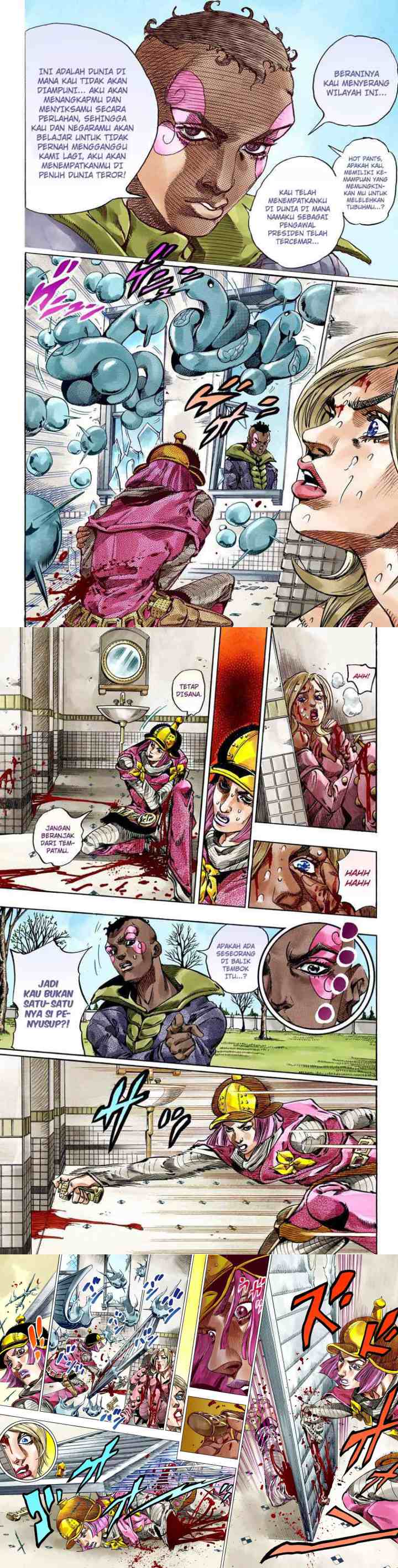 JoJo no Kimyou na Bouken - Steel Ball Run chapter 50 halaman 12