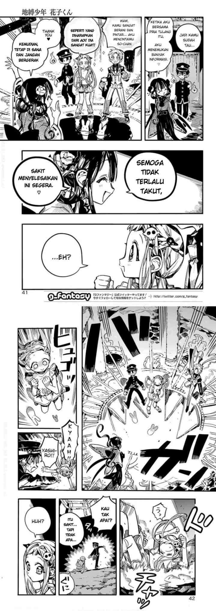 Jibaku Shounen Hanako-kun chapter 64 halaman 8