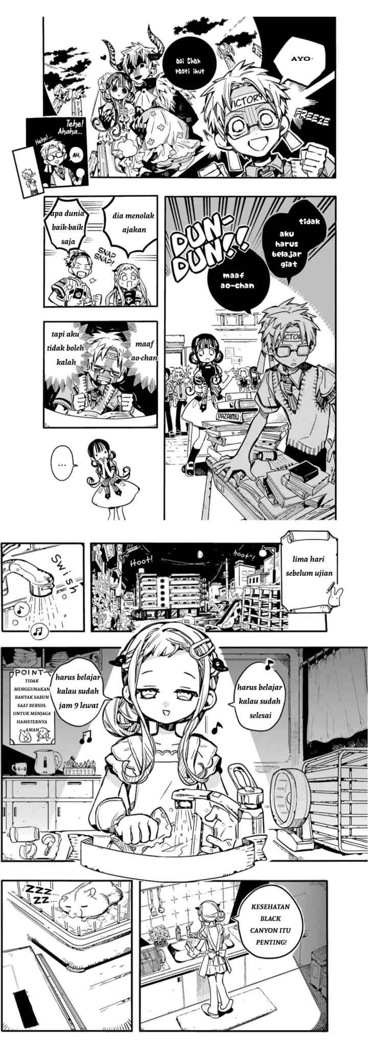 Jibaku Shounen Hanako-kun chapter 59 halaman 9