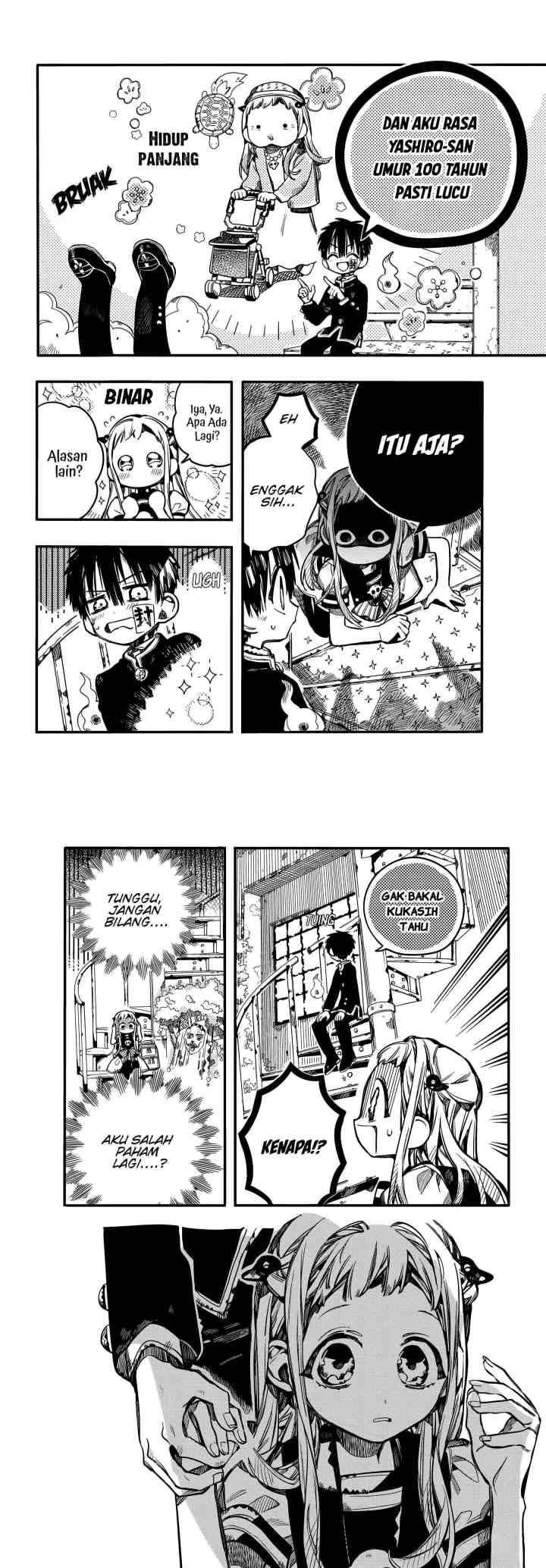 Jibaku Shounen Hanako-kun chapter 86 halaman 11