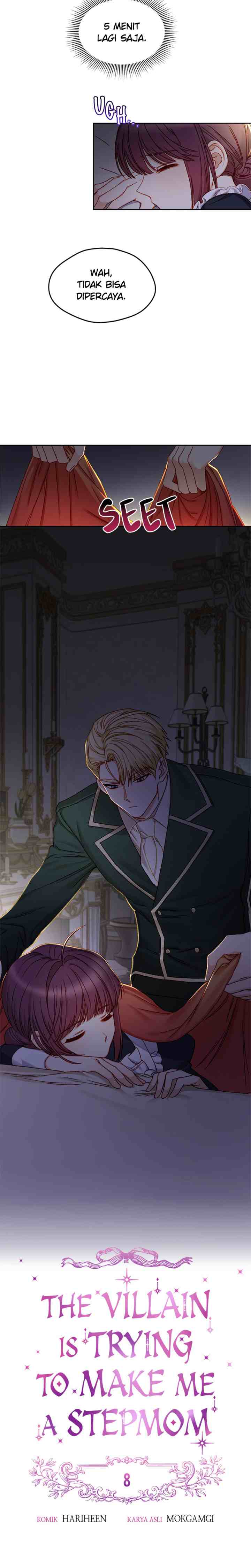 Tricked into Becoming the Heroine's Stepmother chapter 8 halaman 6