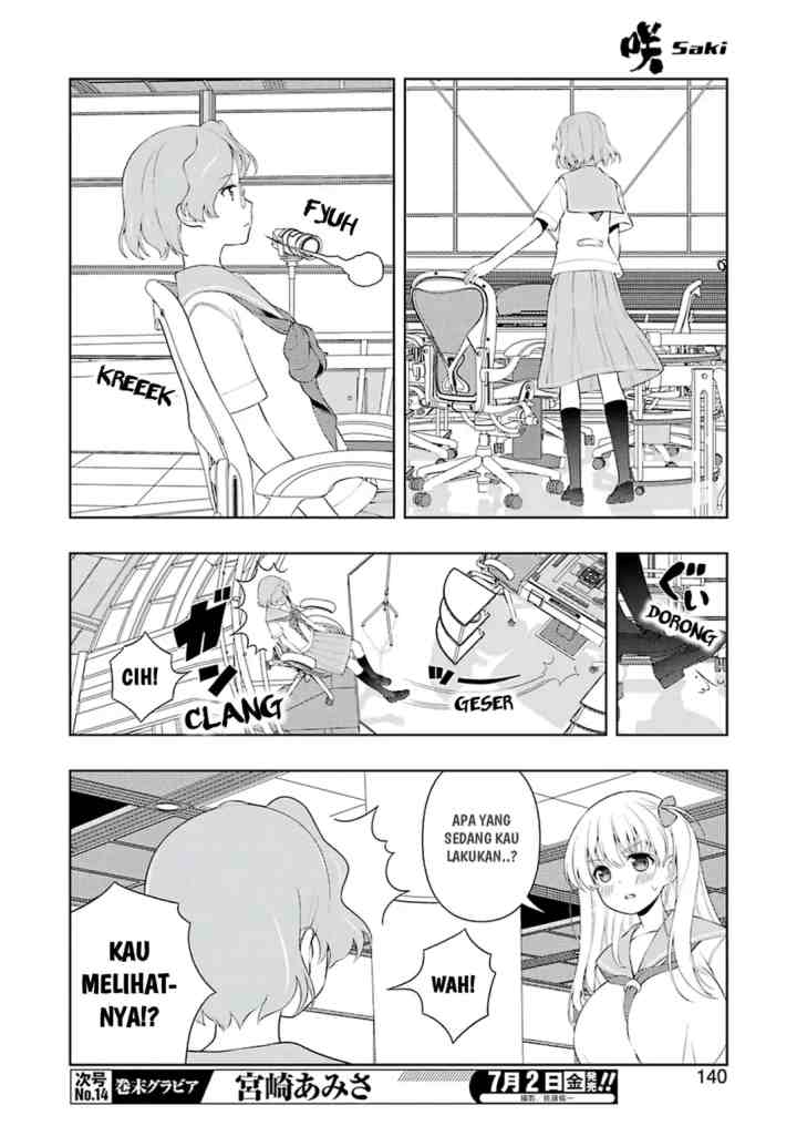 Saki chapter 233 halaman 9