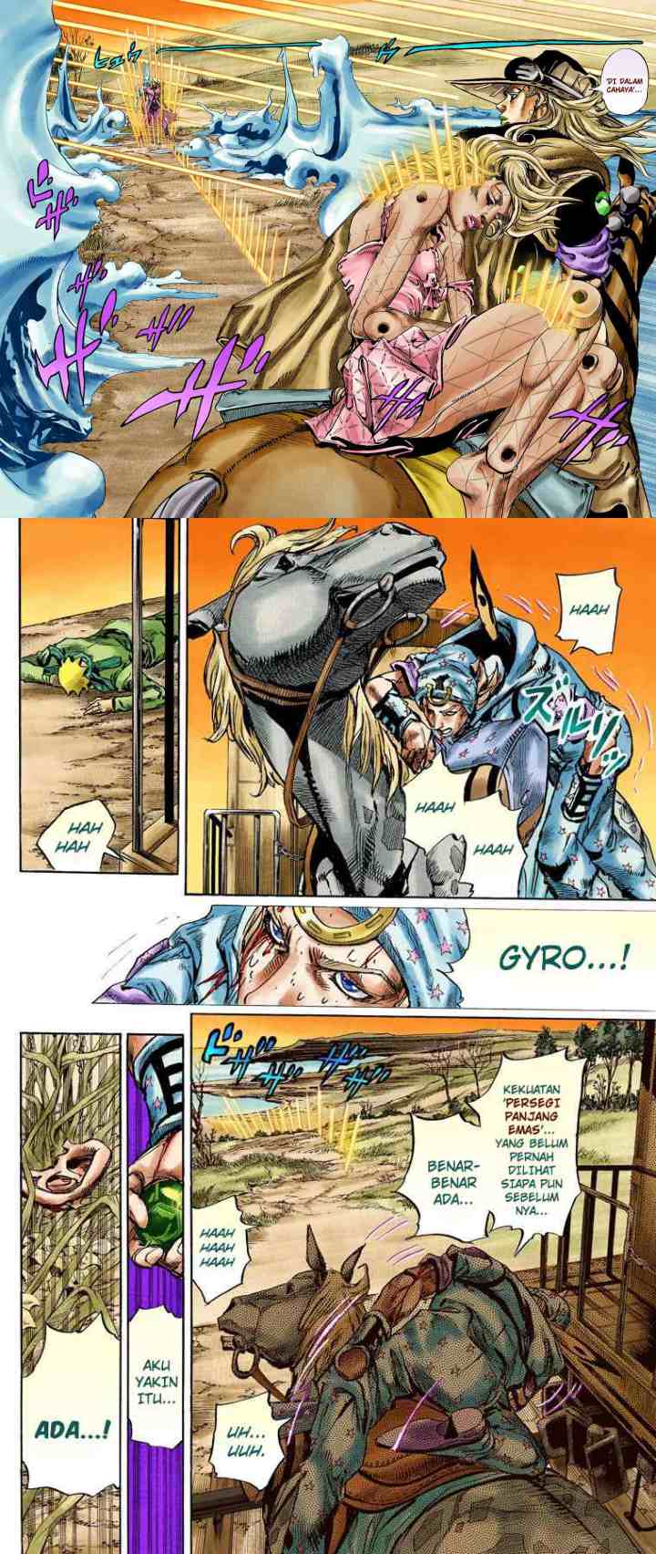 JoJo no Kimyou na Bouken - Steel Ball Run chapter 82 halaman 9