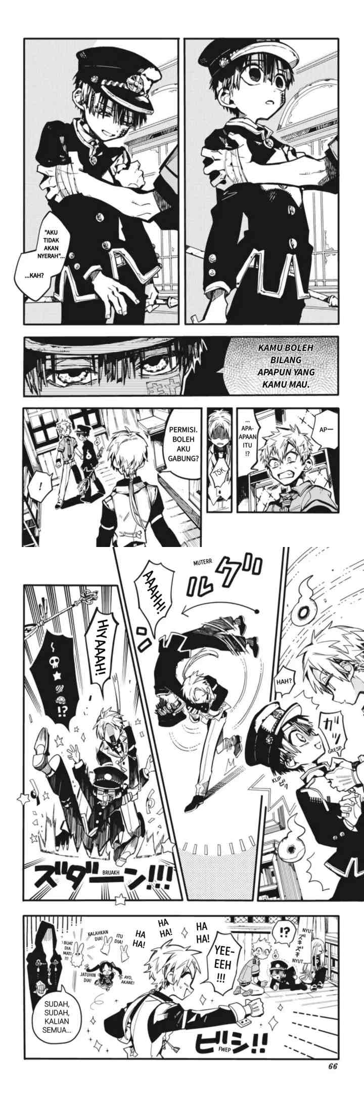 Jibaku Shounen Hanako-kun chapter 27 halaman 14