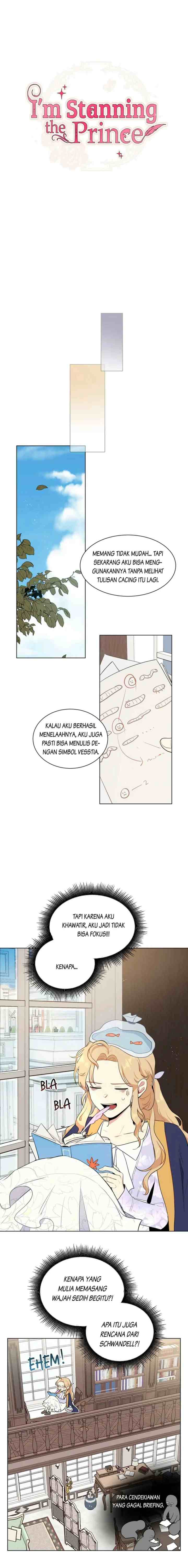 I'm Stanning the ‏Prince chapter 43 halaman 8