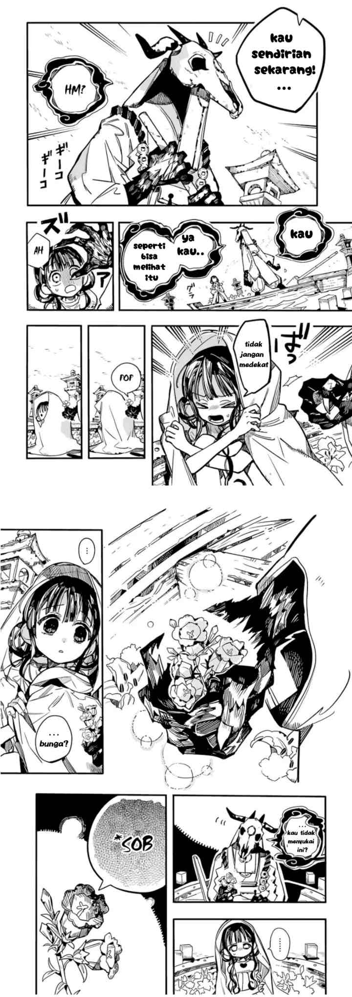 Jibaku Shounen Hanako-kun chapter 61 halaman 17