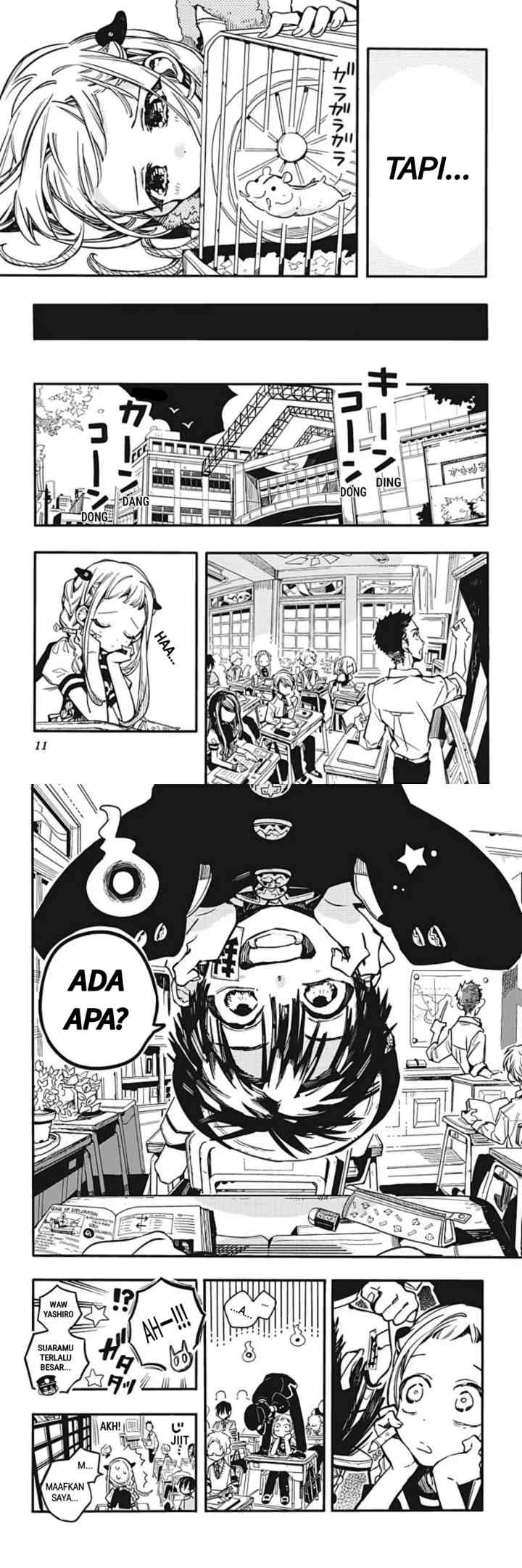 Jibaku Shounen Hanako-kun chapter 36 halaman 5