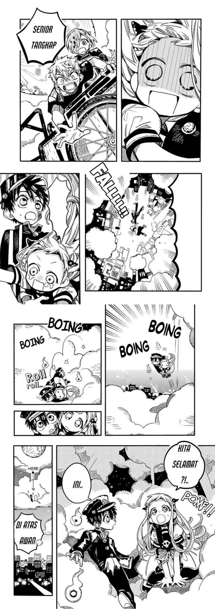 Jibaku Shounen Hanako-kun chapter 57 halaman 14
