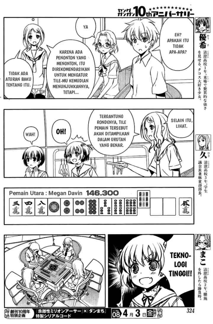 Saki chapter 141 halaman 6