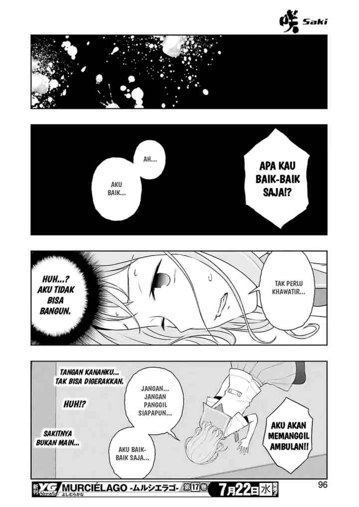 Saki chapter 220 halaman 14