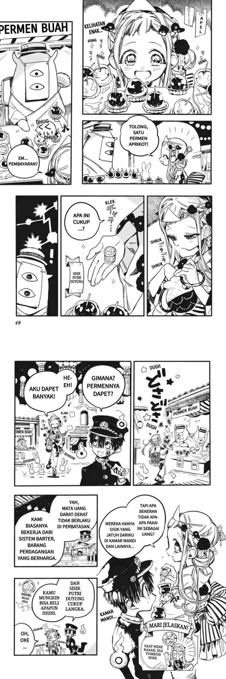 Jibaku Shounen Hanako-kun chapter 37 halaman 8