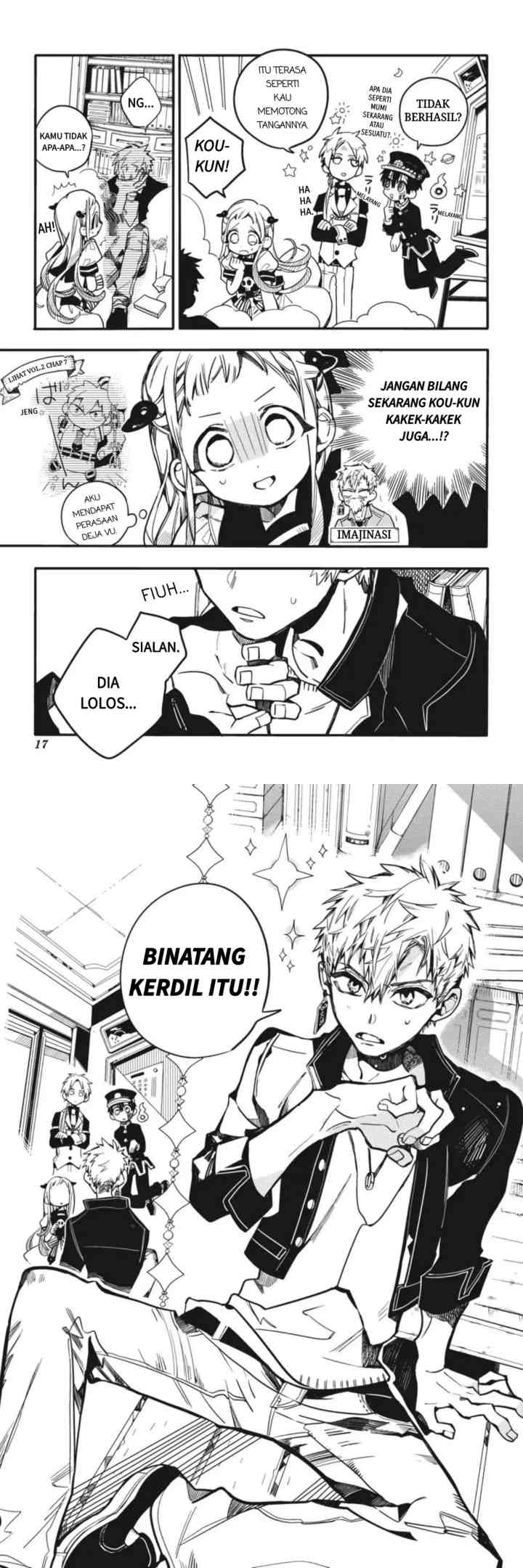 Jibaku Shounen Hanako-kun chapter 26 halaman 8