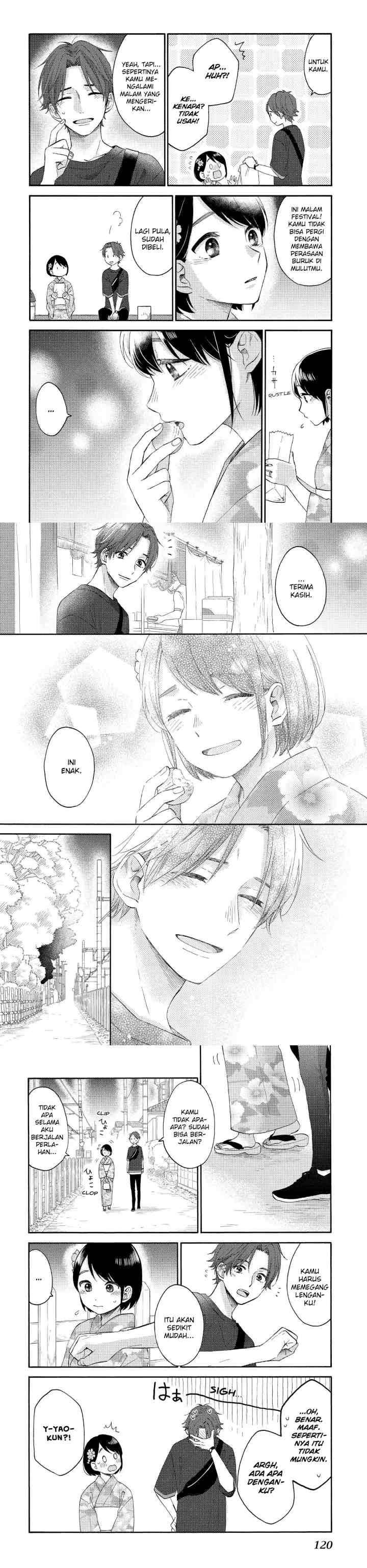 Hananoi-kun to Koi no Yamai chapter 31 halaman 10