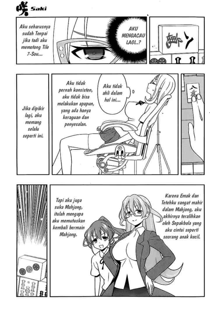 Saki chapter 140 halaman 9