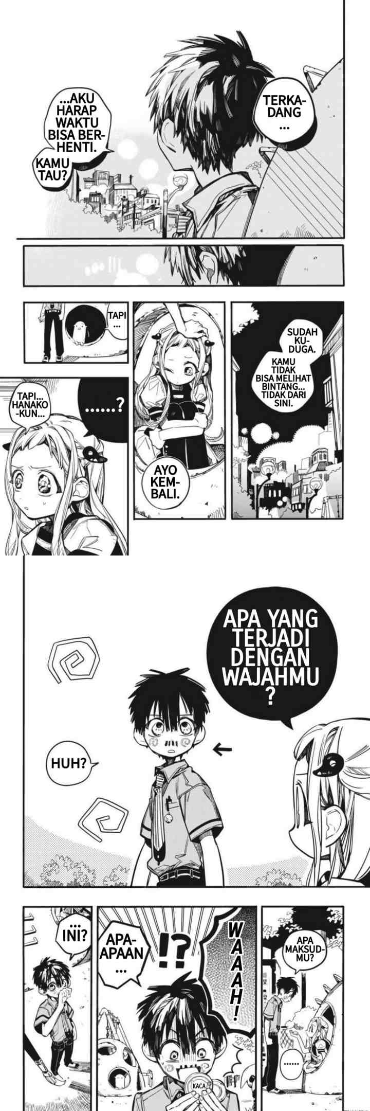 Jibaku Shounen Hanako-kun chapter 49 halaman 14
